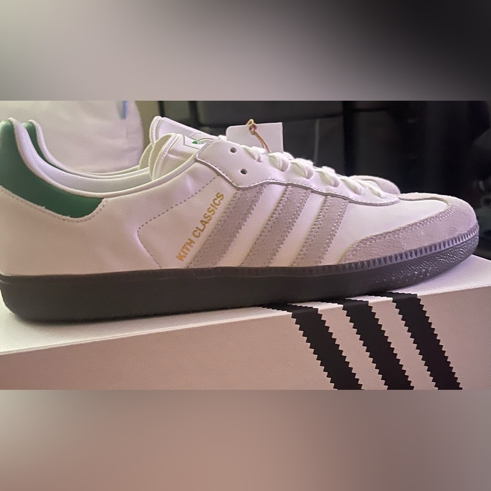 Adidas OG Samba kith branded